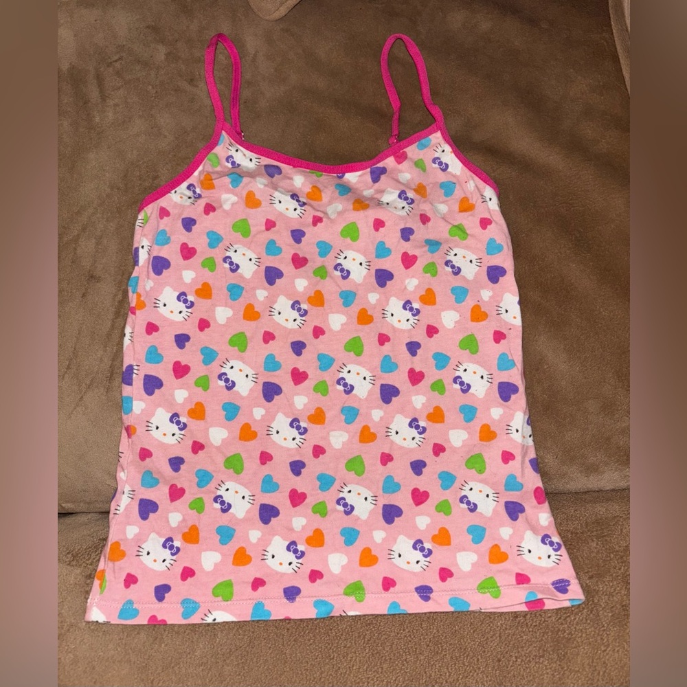 Hello Kitty tank top girls size m/m 7/8. Excellent condition!